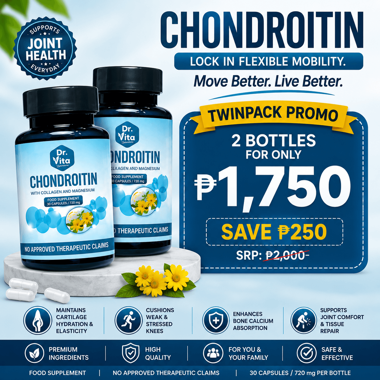 Chondroitin Philippines | Premium Joint Support Supplement | SME Organics