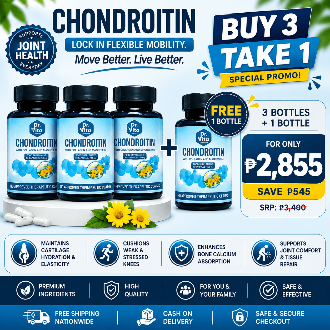 Chondroitin Philippines | Premium Joint Support Supplement | SME Organics