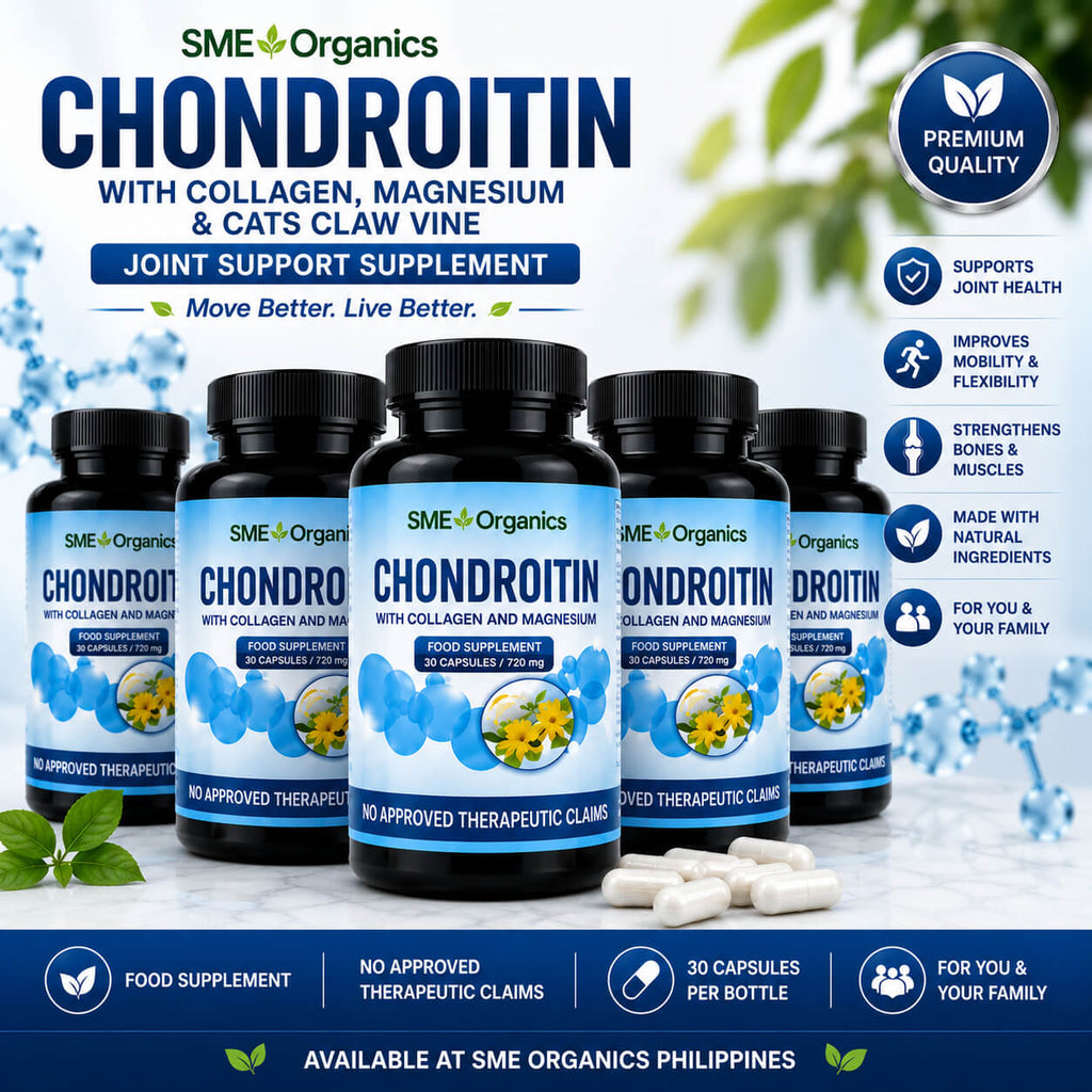 Chondroitin joint support supplement available at SME Organics Philippines