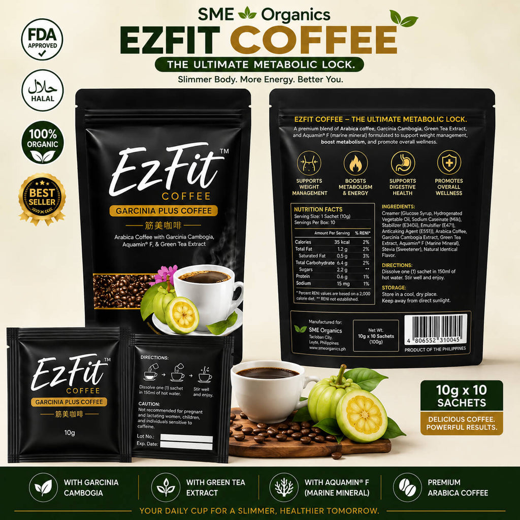 EzFit Slimming Coffee sachets available at SME Organics Philippines