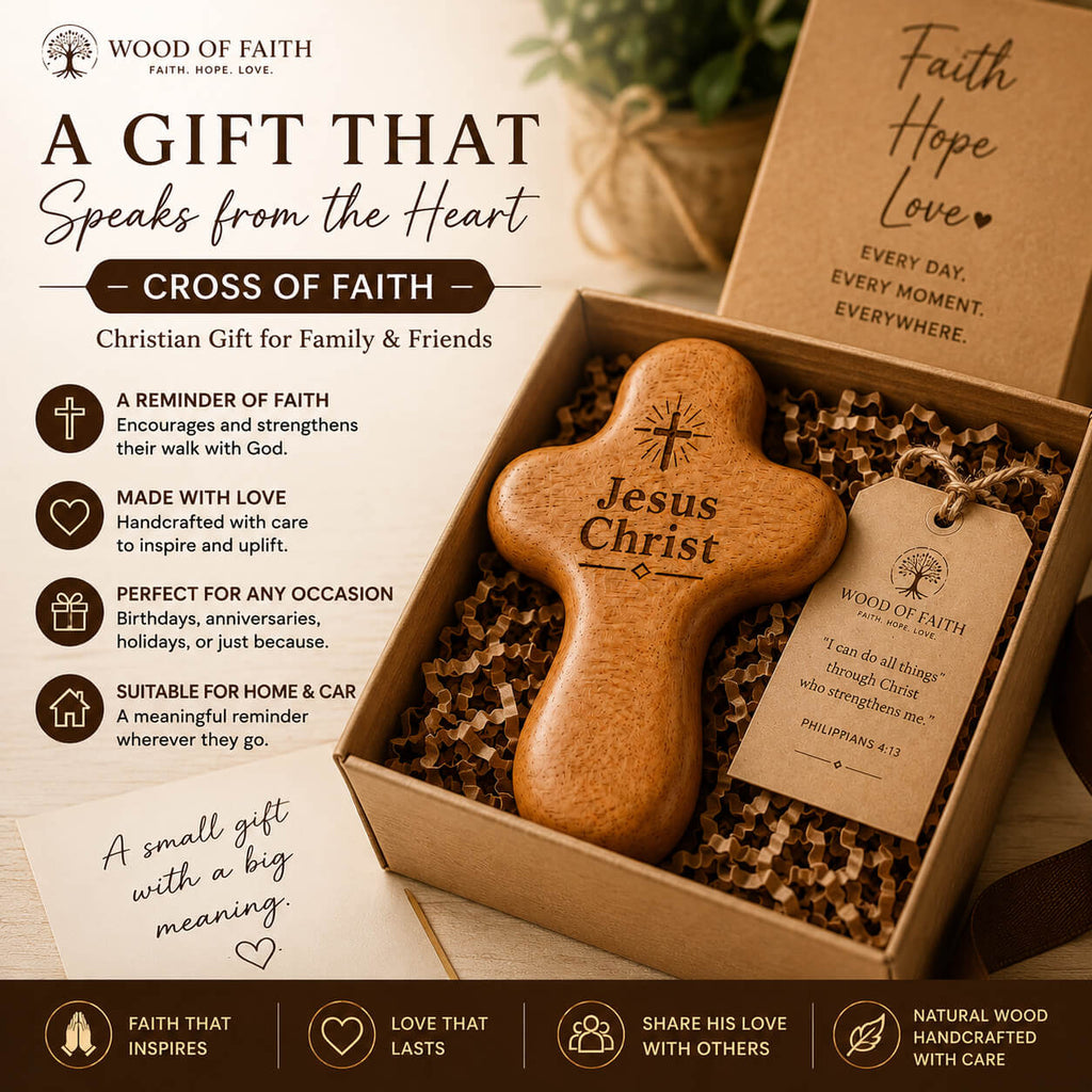 Cross of Faith Christian gift for family and friends